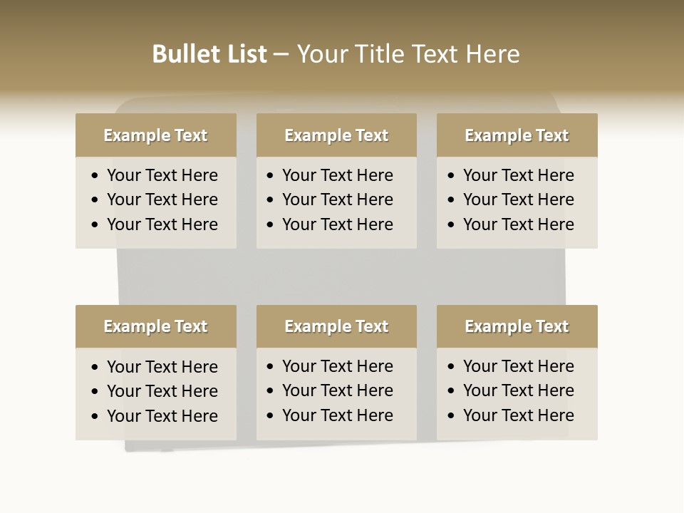 Picture Of Black Portfolio Case On White Background PowerPoint Template