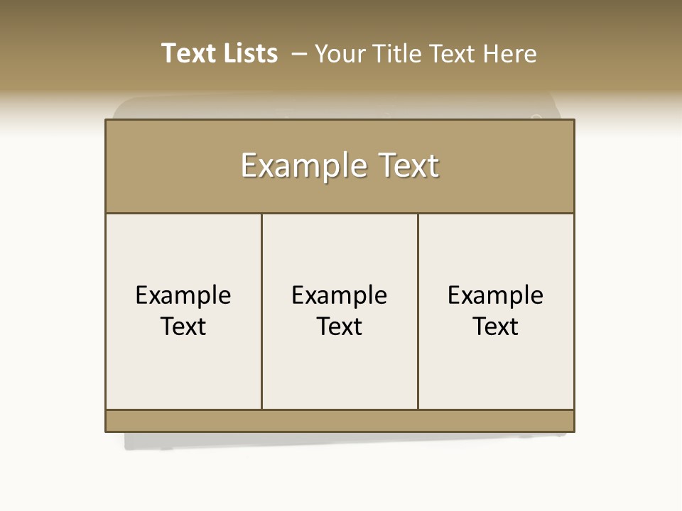 Picture Of Black Portfolio Case On White Background PowerPoint Template