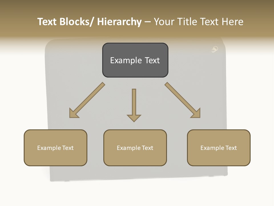 Picture Of Black Portfolio Case On White Background PowerPoint Template