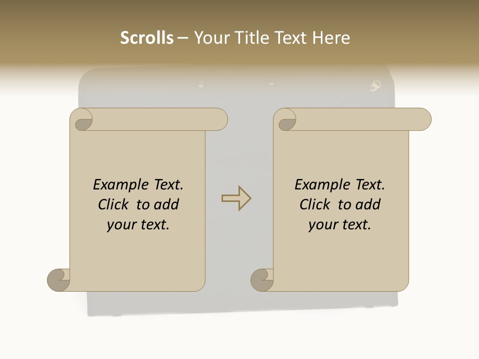 Picture Of Black Portfolio Case On White Background PowerPoint Template