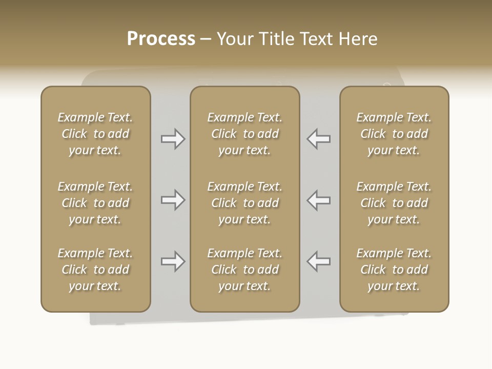 Picture Of Black Portfolio Case On White Background PowerPoint Template
