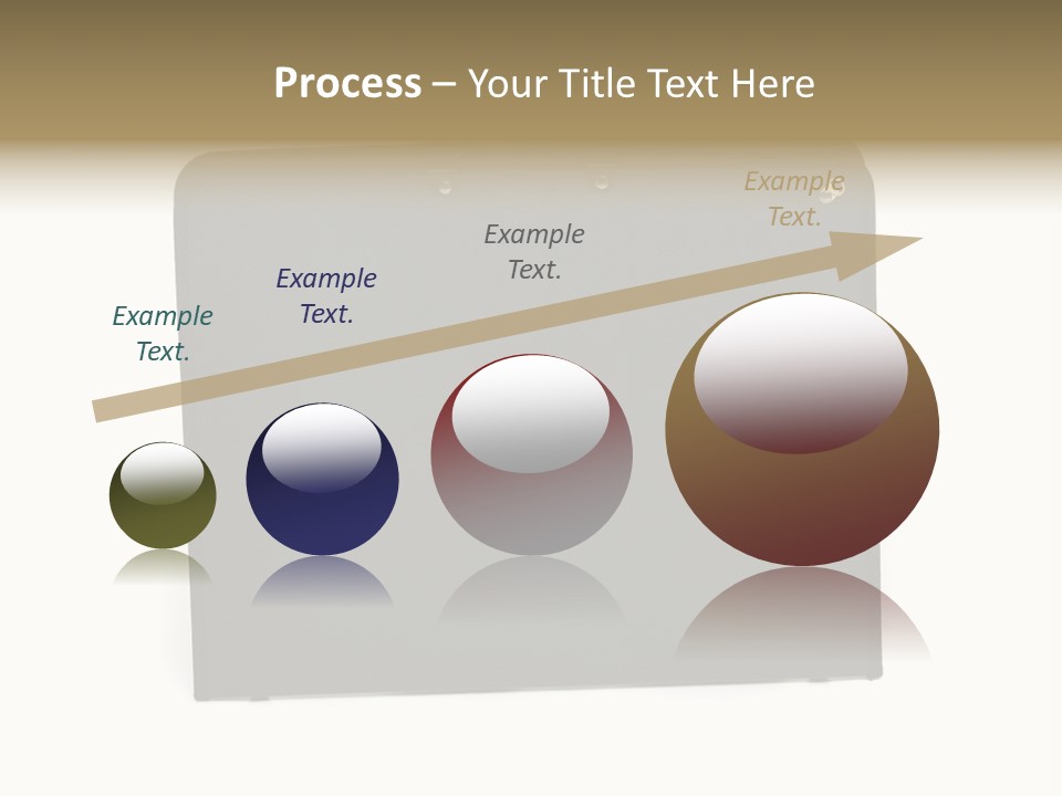 Picture Of Black Portfolio Case On White Background PowerPoint Template