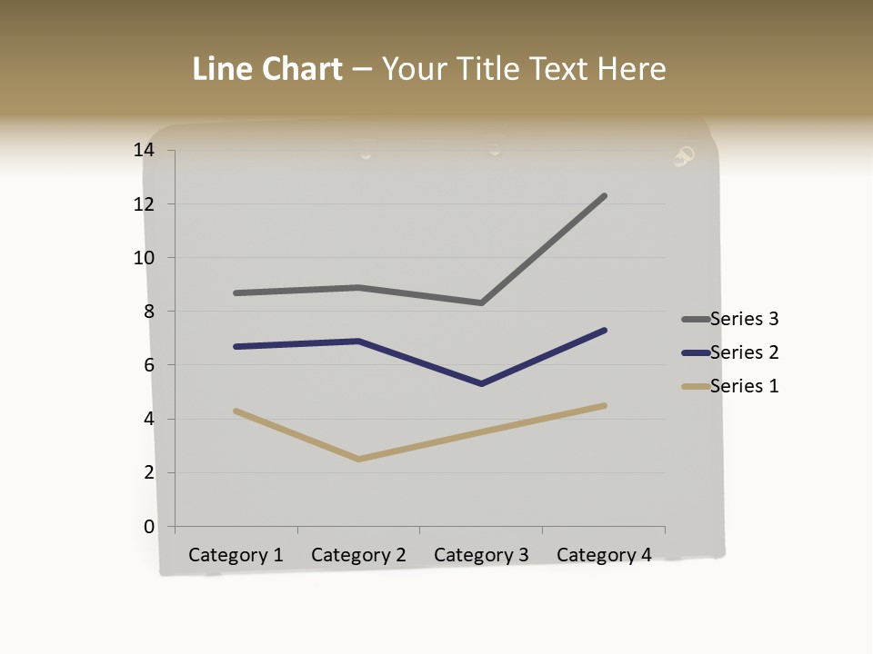 Picture Of Black Portfolio Case On White Background PowerPoint Template