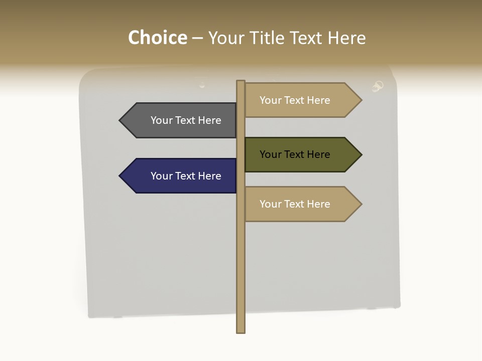 Picture Of Black Portfolio Case On White Background PowerPoint Template