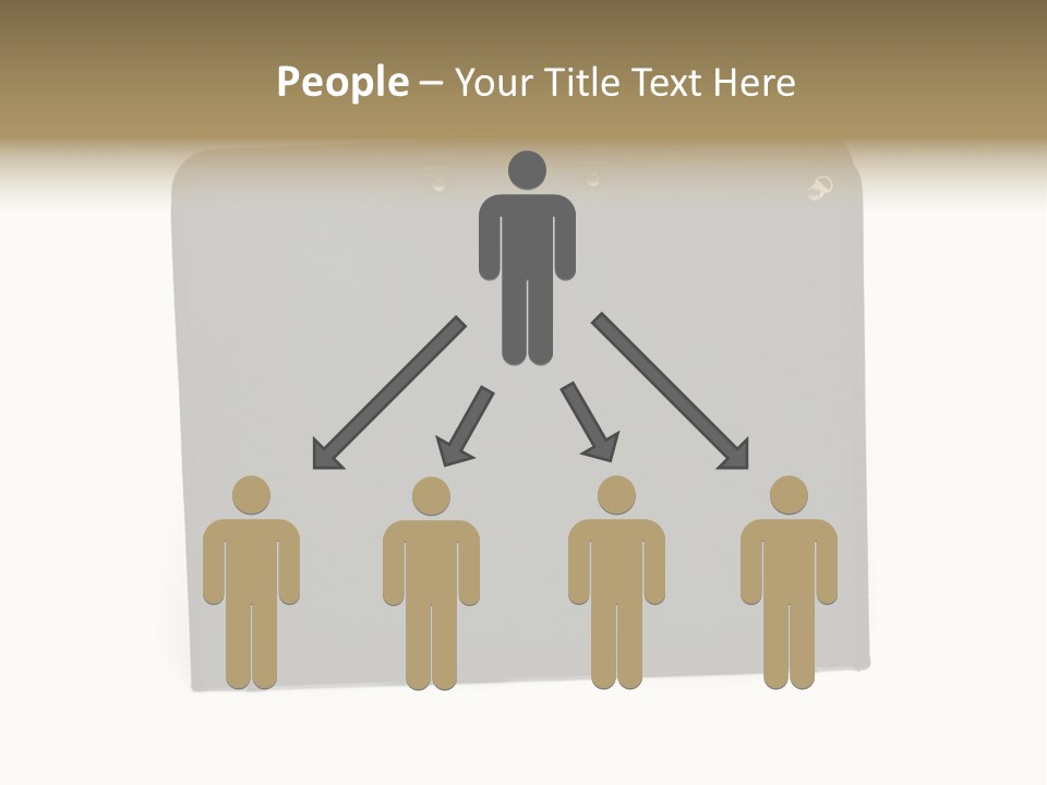 Picture Of Black Portfolio Case On White Background PowerPoint Template