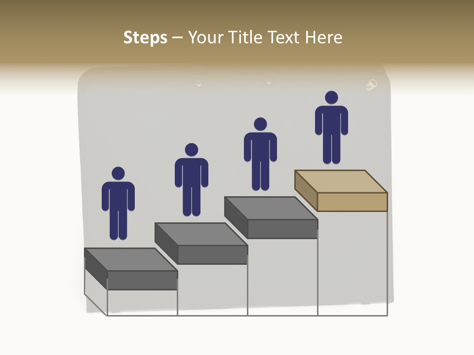 Picture Of Black Portfolio Case On White Background PowerPoint Template