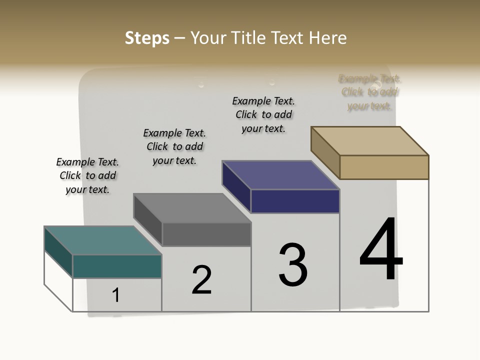 Picture Of Black Portfolio Case On White Background PowerPoint Template