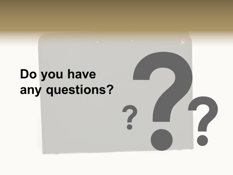 Picture Of Black Portfolio Case On White Background PowerPoint Template