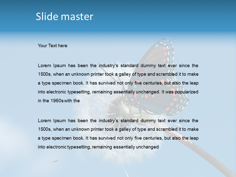 Wonderful Spring Time PowerPoint Template