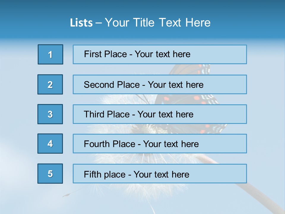 Wonderful Spring Time PowerPoint Template
