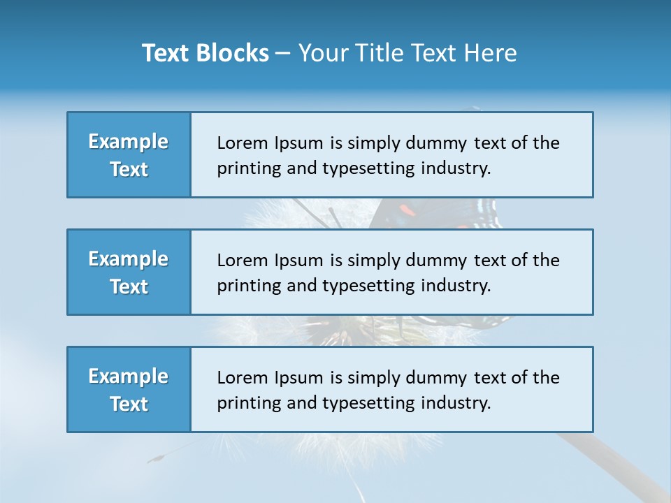 Wonderful Spring Time PowerPoint Template