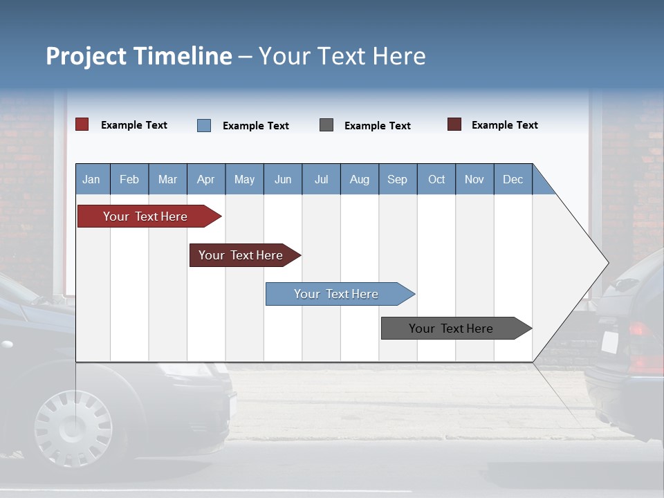 Billboard In The Street PowerPoint Template