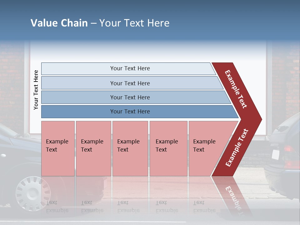 Billboard In The Street PowerPoint Template