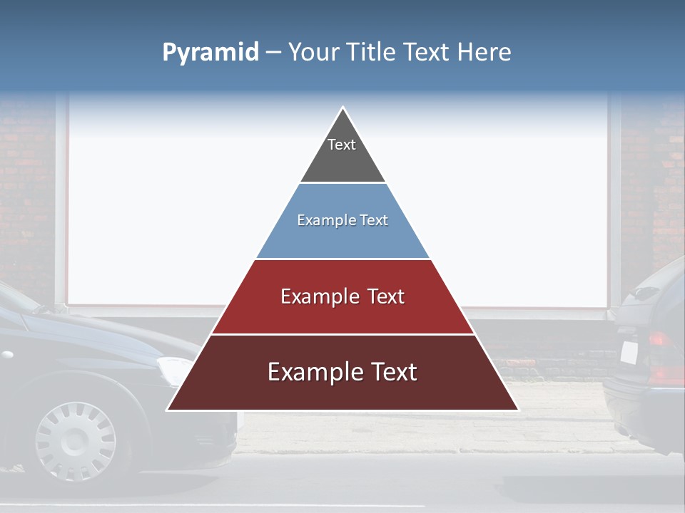 Billboard In The Street PowerPoint Template