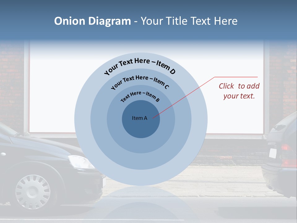 Billboard In The Street PowerPoint Template