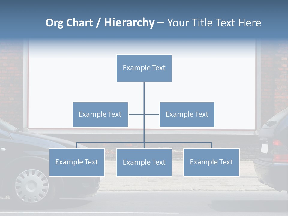 Billboard In The Street PowerPoint Template