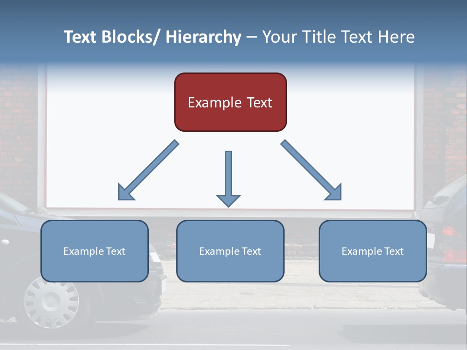 Billboard In The Street PowerPoint Template