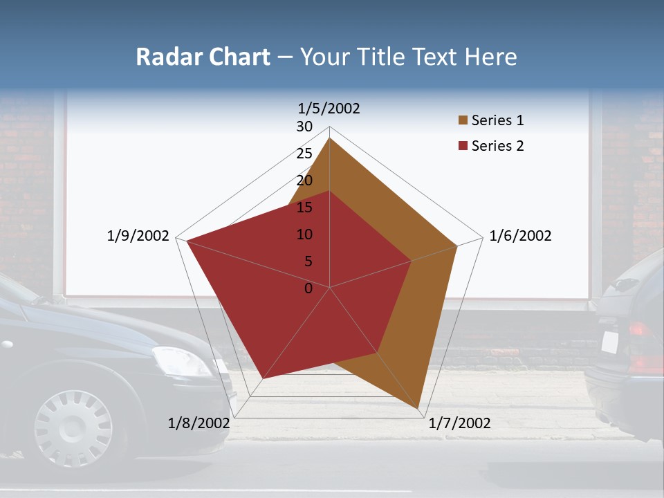 Billboard In The Street PowerPoint Template