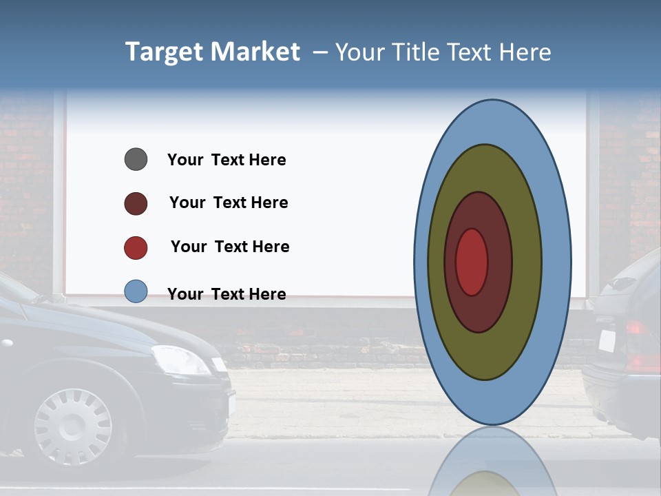 Billboard In The Street PowerPoint Template