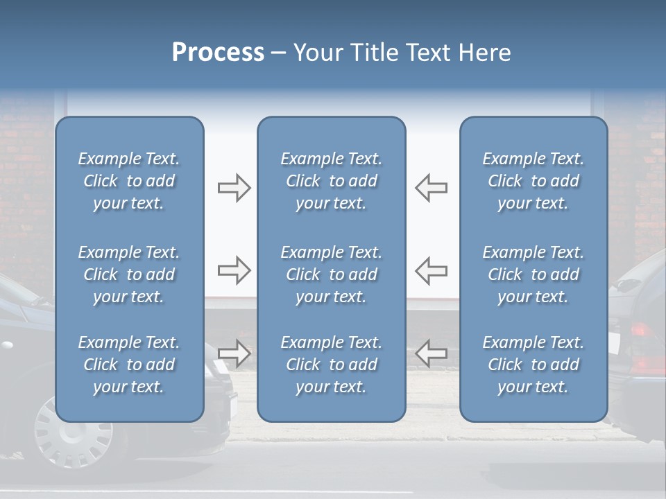 Billboard In The Street PowerPoint Template