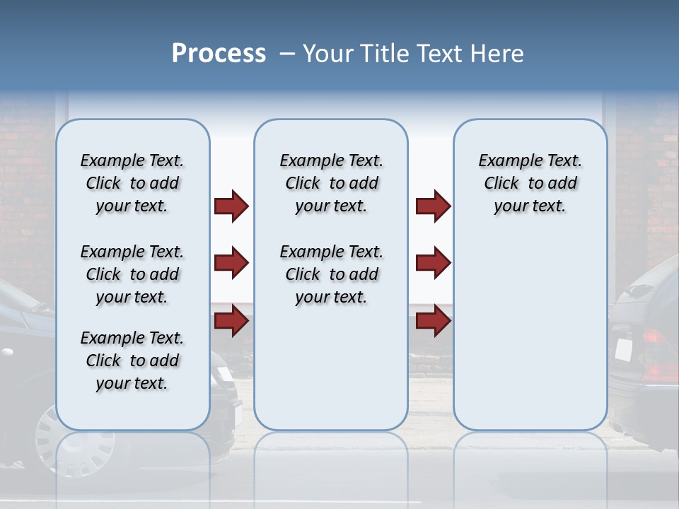 Billboard In The Street PowerPoint Template