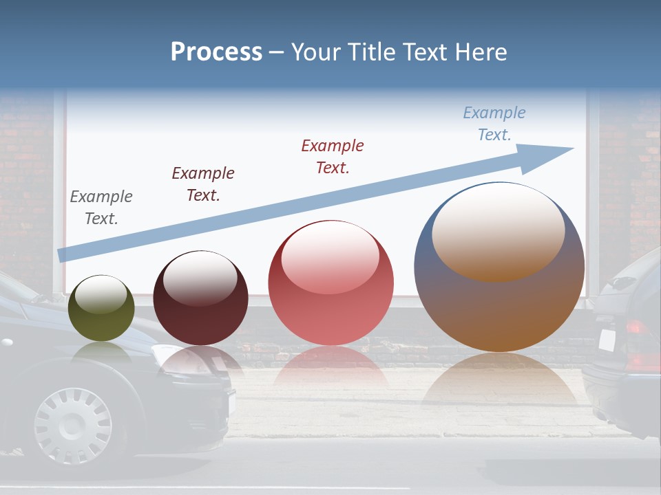 Billboard In The Street PowerPoint Template