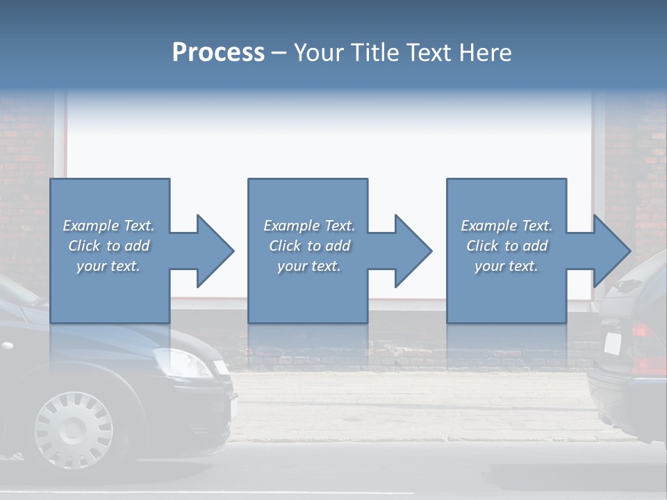 Billboard In The Street PowerPoint Template