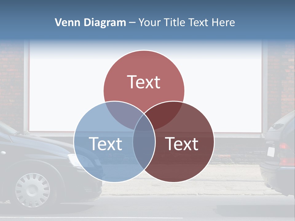 Billboard In The Street PowerPoint Template