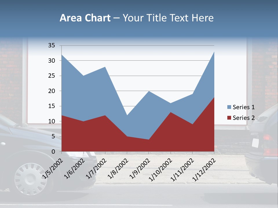 Billboard In The Street PowerPoint Template