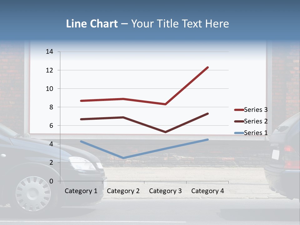 Billboard In The Street PowerPoint Template