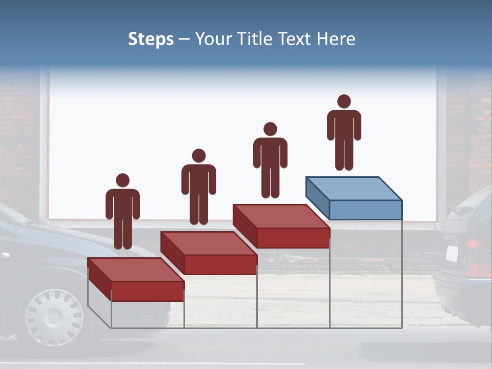 Billboard In The Street PowerPoint Template