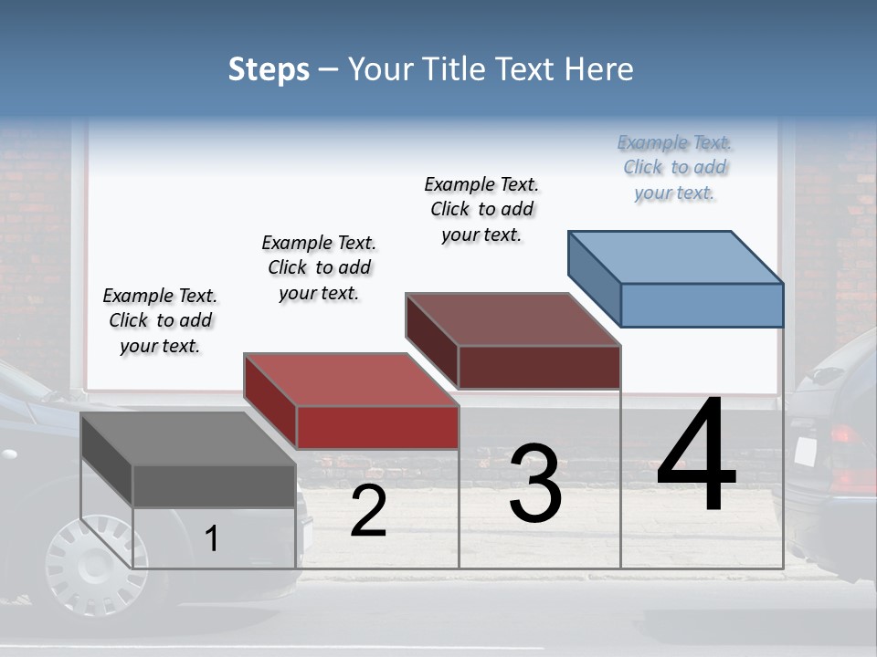 Billboard In The Street PowerPoint Template