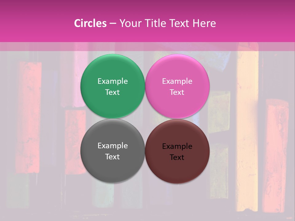 Oil Pastels PowerPoint Template