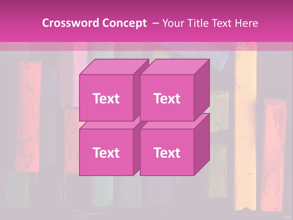 Oil Pastels PowerPoint Template