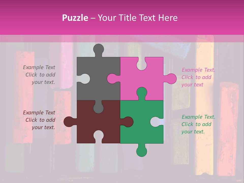 Oil Pastels PowerPoint Template