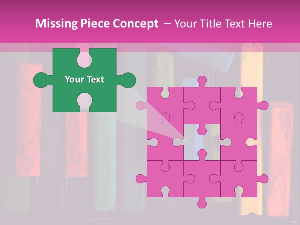 Oil Pastels PowerPoint Template