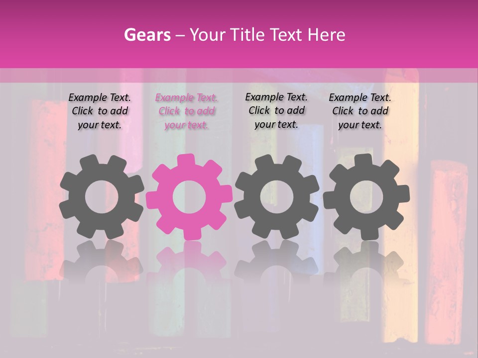 Oil Pastels PowerPoint Template