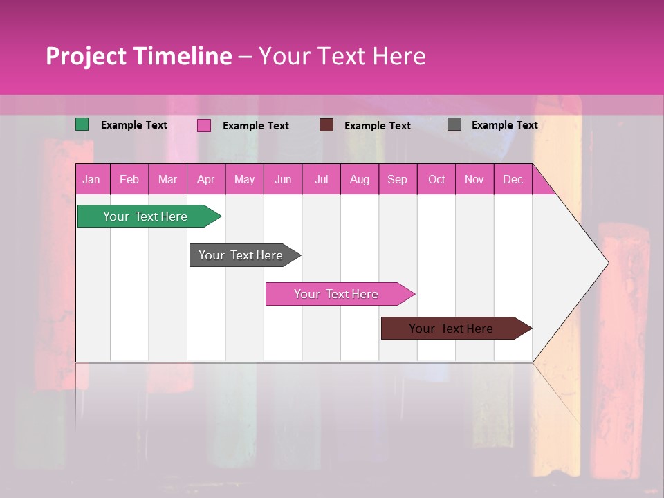 Oil Pastels PowerPoint Template