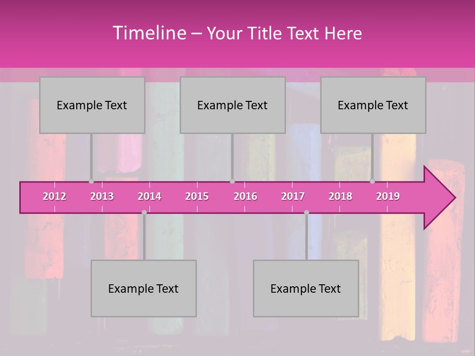 Oil Pastels PowerPoint Template