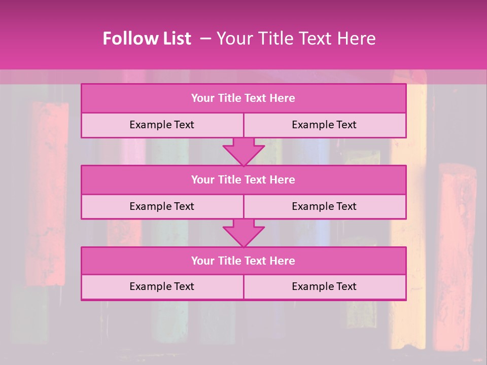 Oil Pastels PowerPoint Template