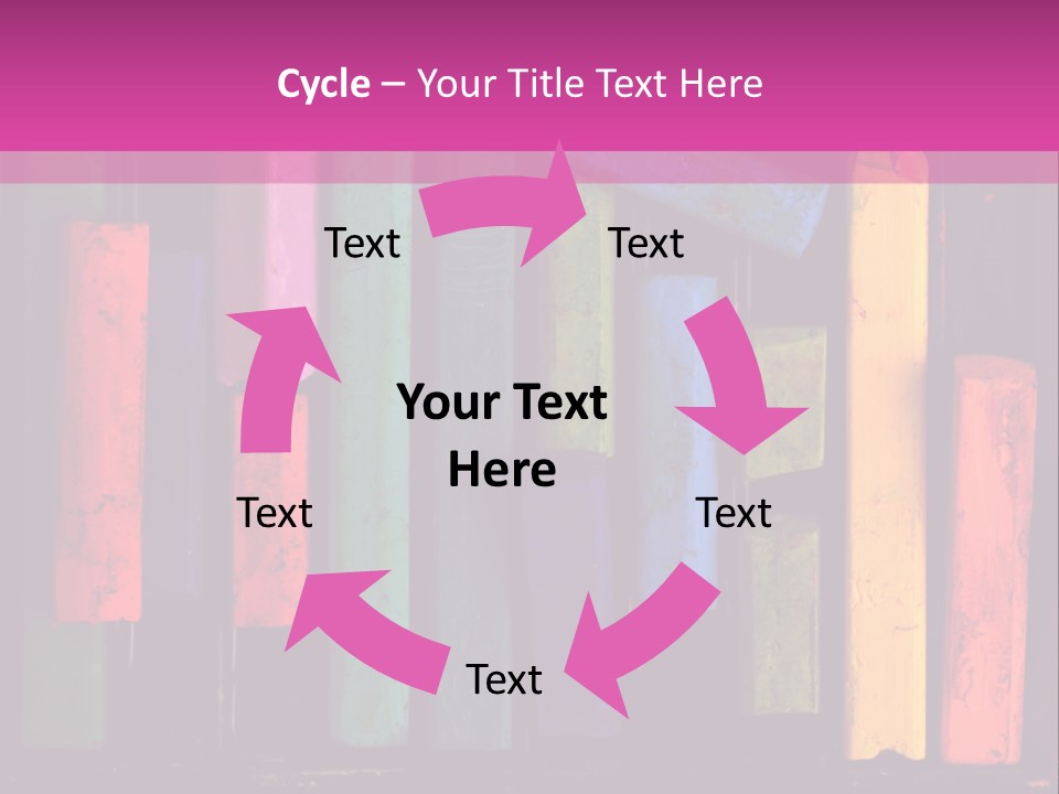 Oil Pastels PowerPoint Template