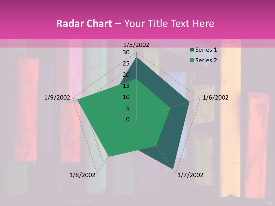 Oil Pastels PowerPoint Template