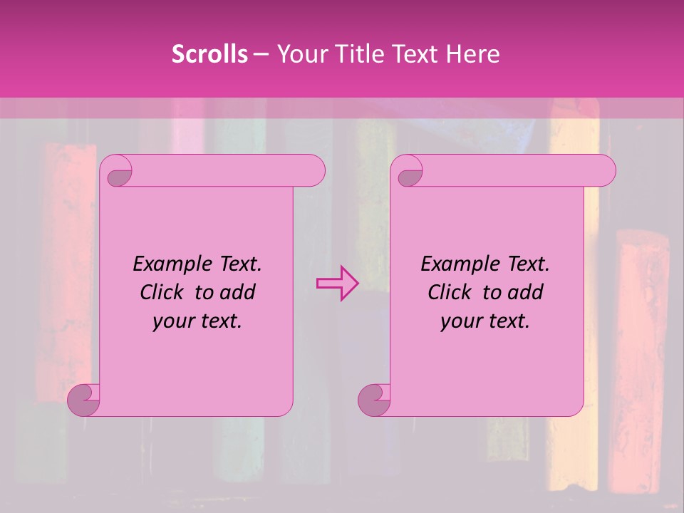 Oil Pastels PowerPoint Template