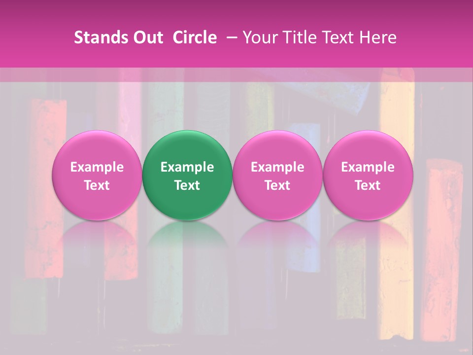Oil Pastels PowerPoint Template