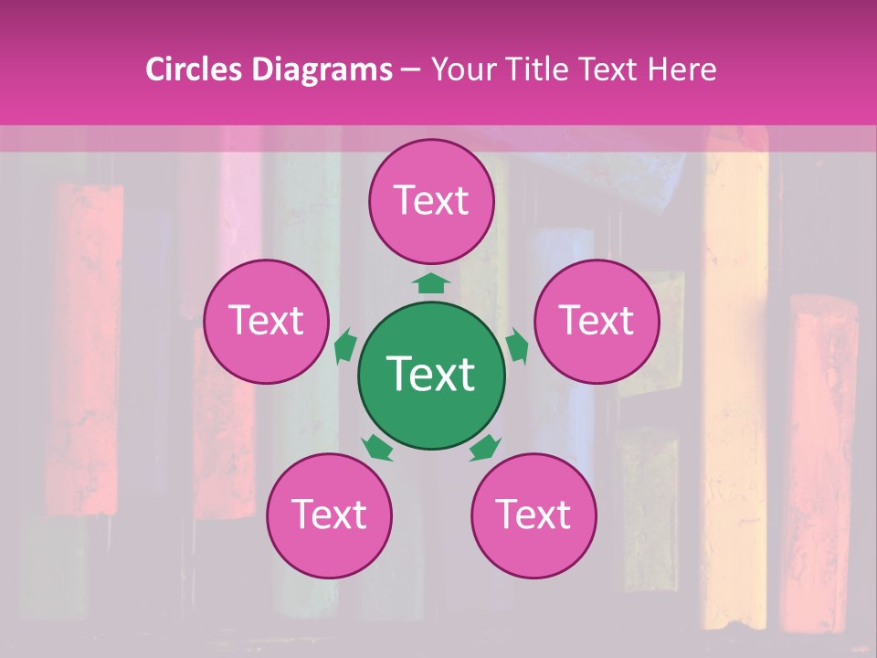 Oil Pastels PowerPoint Template