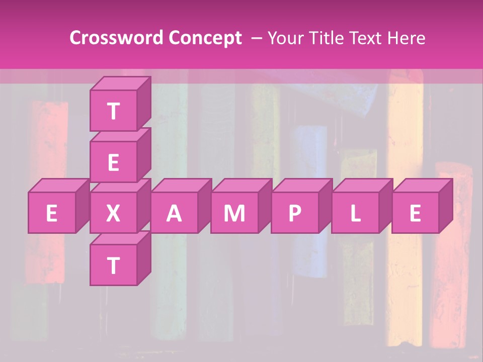 Oil Pastels PowerPoint Template