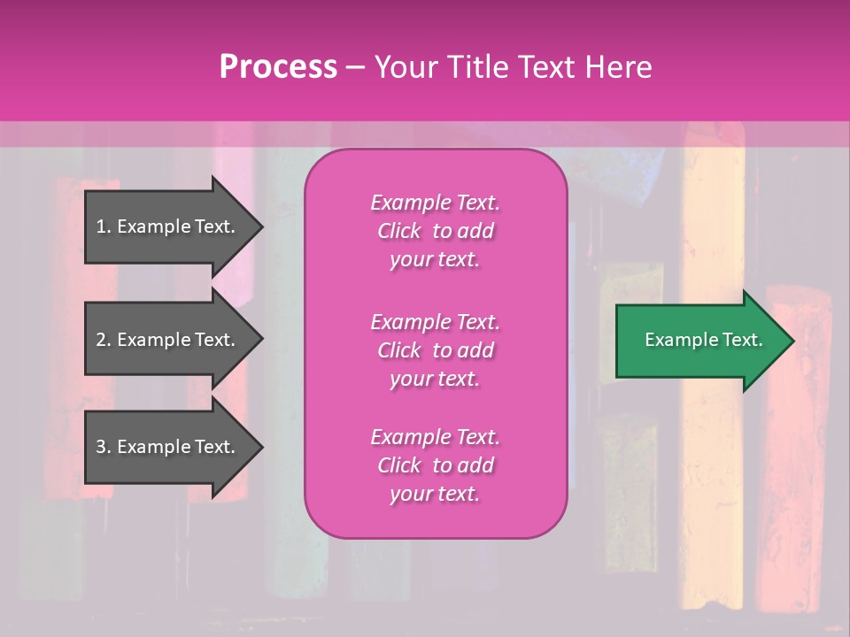 Oil Pastels PowerPoint Template