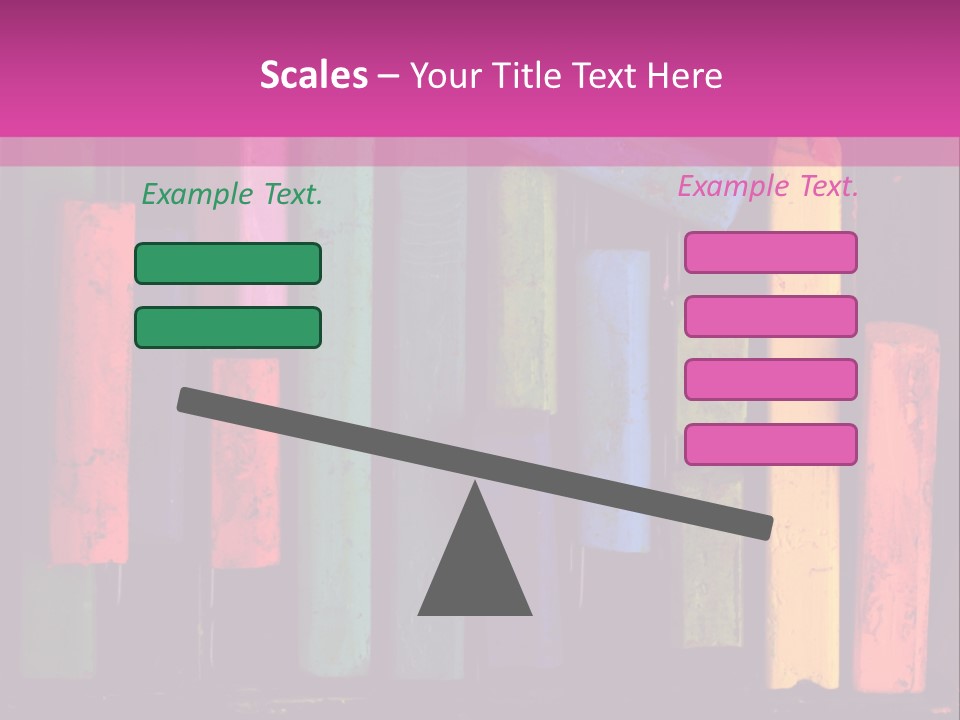 Oil Pastels PowerPoint Template