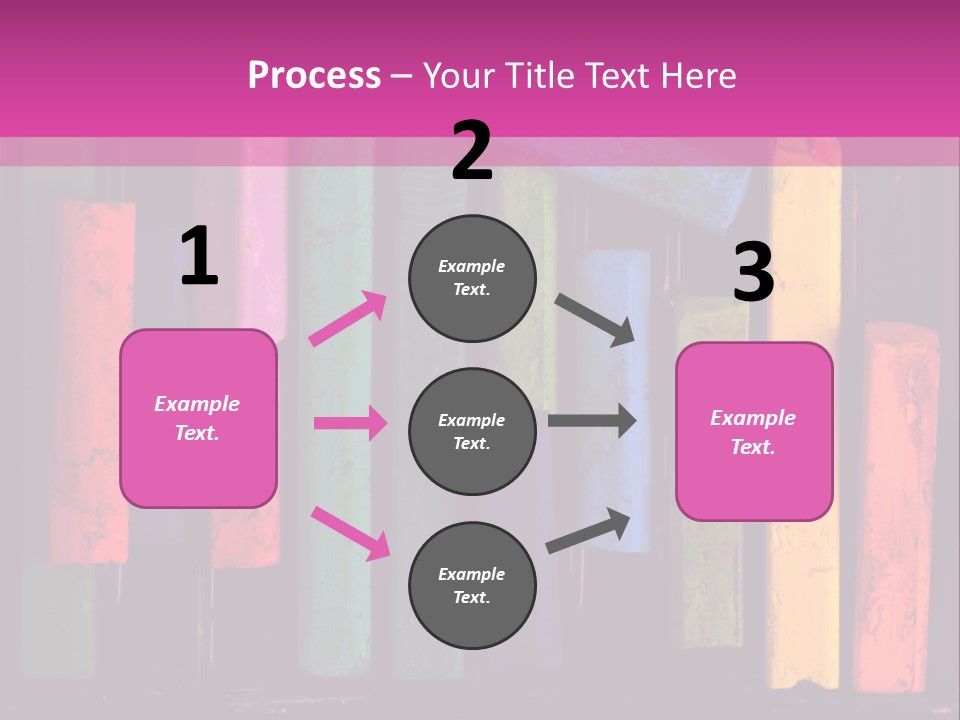 Oil Pastels PowerPoint Template