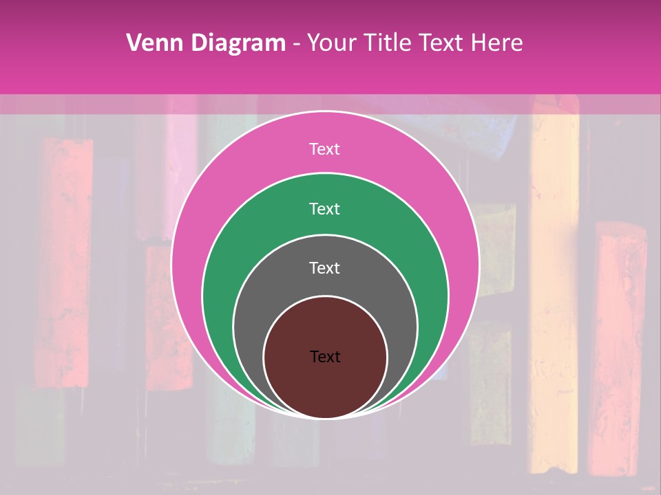 Oil Pastels PowerPoint Template
